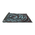 thumbnail image 2 of Ahgly Company Indoor Rectangle Abstract Light Blue Modern Area Rugs, 4' x 6', 2 of 4