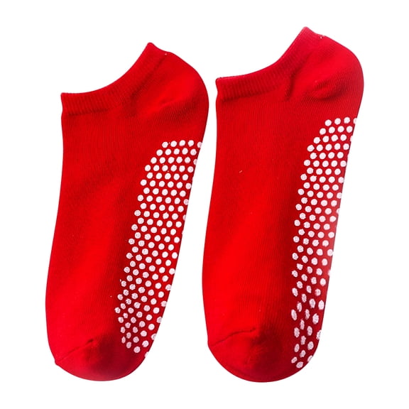 TELOLY 2026 New Unisex Non Slip Grip Socks Slipper Socks for Yoga, Hospital, Pilates, Barre | Ankle, Cushioned Pilates Grip Socks