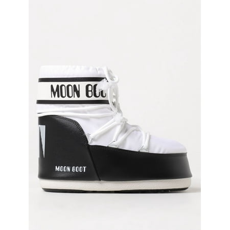 

Moon Boot Flat Ankle Boots Woman White Woman