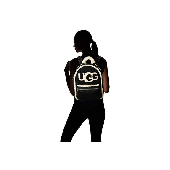 UGG Dannie Sheepskin Backpack Black