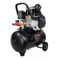 thumbnail image 3 of Compresor De Aire Eléctrico 2.5 HP Con Pistola De Gravedad 110v Tanque 25L Doble Salida de Aire Color Negro, 3 of 4