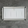 thumbnail image 5 of Foundations Classic Horizontal Baby Changing Station, Recessed Mount, Stainless Steel Frame, 5240259, Gray, 5 of 8