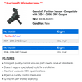 thumbnail image 2 of Camshaft Position Sensor - Compatible with 2004 - 2006 GMC Canyon 2005, 2 of 2