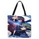 thumbnail image 3 of Bolso De Compras De Hombro Con Estampado De Anime De Dibujos Animados, Bolso De Mano Grande Informal M Likrtyny Arte Deco, 3 of 4
