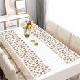 thumbnail image 2 of White Highland Cow Flower Butterfly Pattern Summer Placemats Table Placemats Set Of 6-Linen Kitchen Washable Placemats Table Mats 11.8"x17.7" Non-Slip Heat Resistant, 2 of 5