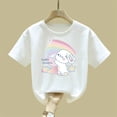 thumbnail image 2 of Kids Girl Boy Print Tshirts Crew Neck Tops Tee for Child Short Sleeve Easter Kawaii Animal Bunny Summer Fall Tee Shirt 2026 Clothes Fashion 9 Years, 2 of 6