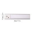 thumbnail image 2 of Ohufall Ultra Thin Motion Sensor LED Light Strip Magnetic Rechargeable Night Light Wireless Under Cabinet Lighting For Wardrobe, 2 of 4