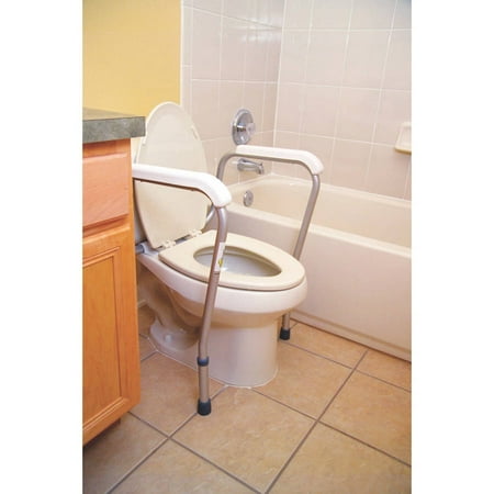 Adjustable Toilet Safety Rails - Walmart.com