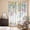 white, variant on Easter Kitchen Curtains Window Panels, Spring Rabbit Eggs Eucalyptus Leaves Floral Wood Insulated Window Treatment Curtain, Grommet Curtains for Bedroom/Living Room/Bathroom, 2 Piece 42"Wx63"L