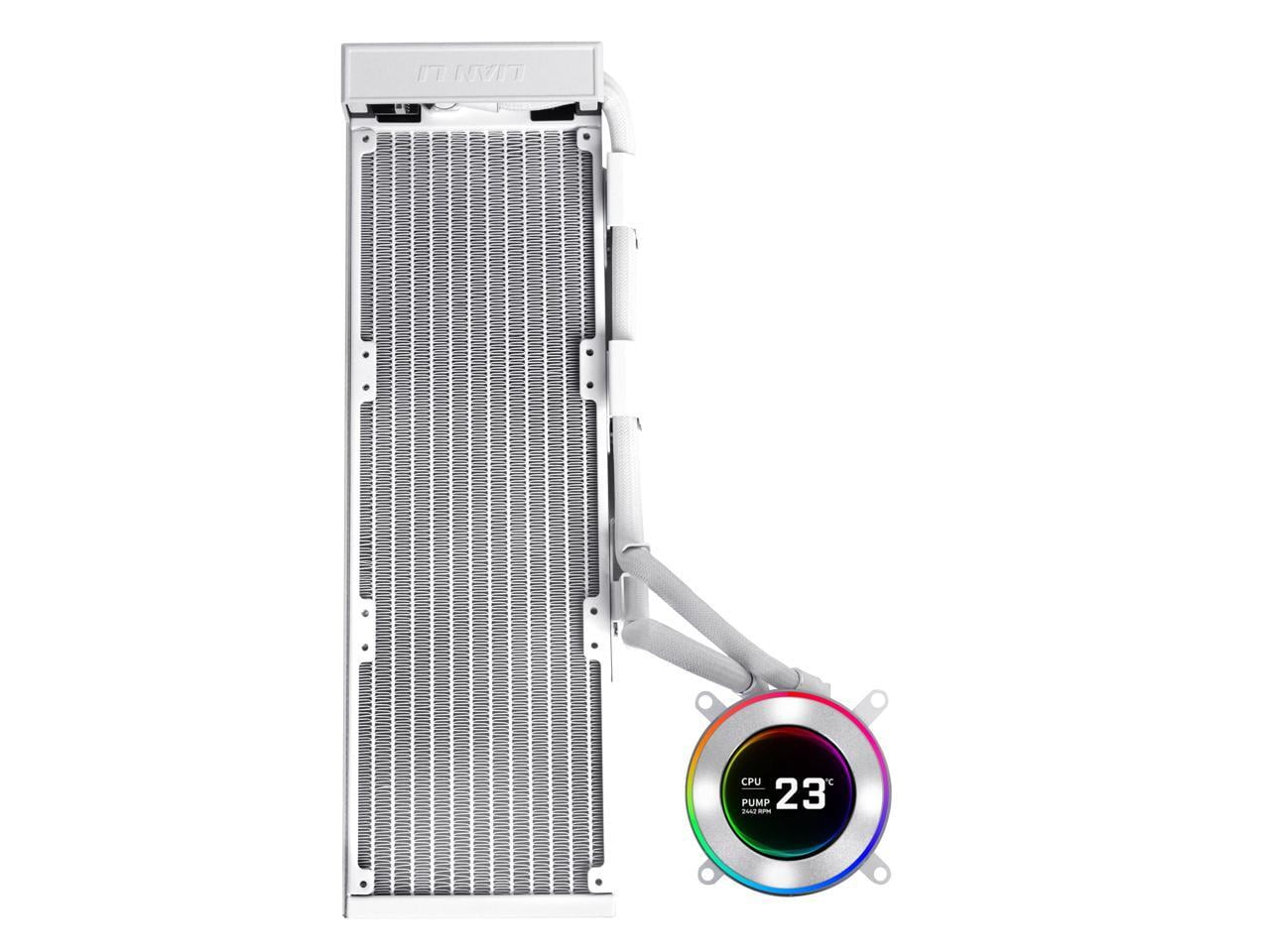 Lian Li HydroShift LCD 360TL ホワイト no fan HydroShift LCD AIO