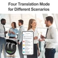 thumbnail image 2 of Translation Headphones, Language Translator Earbuds 144 Language, Open Traductor, Bluetooth 5.3 Translation Bluetooth Earphones, Headphones Language, 2 of 8