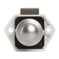 thumbnail image 6 of 5 Pcs Mini Brown Push Button Catch Drawer Cupboard Door Knob Lock Caravan Motor Camper, 6 of 11