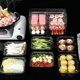 thumbnail image 5 of Platos de de varias capas, soporte de almacenamiento apilable, estante para platos laterales, juego de platos para servir en la BLESIY bastidores de verduras, 5 of 5