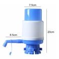 thumbnail image 3 of CNKOO Pompe Manuelle Portable à Main pour Eau Potable en Bouteille avec Robinet, 3 of 12