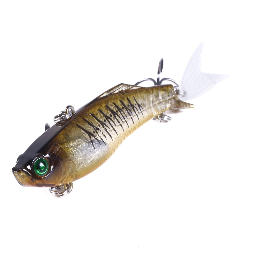 HENGJIA Fishing lures for Bass, 6PCS Deep Diving Lipless Crankbaits for Bass Hard Baits Sinking Fishing Jigs for Freshwater and Saltwater Bass, Trout, Walleye