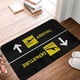 thumbnail image 1 of Felpudo de salida de vuelo para dormitorio, alfombra moderna de poliéster para entrada de casa, letrero de aeropuerto, alfombrilla antideslizante para puerta, alfombrilla para pies Fivean unisex, 1 of 2