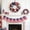 B, variant on BSJJY Independence Day Party Decoration, Three-color Five-pointed Star Burlap Hanging Flag for Festival