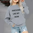 thumbnail image 2 of TFEOQRY Children Girls And Boys Hoodless Sweatshirts Long Sleeved Printed Round Neck Top shirt, 2 of 4
