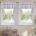 thumbnail image 2 of LALILO Kitchen Curtain Valance Boho Ethnic Tribal Art Old Rod Pocket Window Curtain 52"x 18" Set of 2, 2 of 5