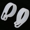 thumbnail image 3 of 200pcs P Clips sujetadores de plástico de nylon con sujetadores de caja surtidos para conducto, kit de conducto de cable, tubería y funda (negro/blanco)(Blanco) Unbranded GS06004-01, 3 of 7