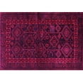 thumbnail image 1 of Ahgly Company Indoor Rectangle Persian Pink Traditional Area Rugs, 6' x 9', 1 of 4