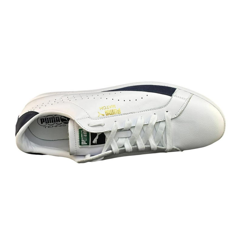 Cúal misil Quagga Puma Match 74 Citi Series Men Round Toe Leather White Sneakers - Walmart.com