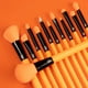 thumbnail image 3 of Kit De Neón Moda De 12 Piezas - Incluye Cepillos Para Rostro Y Ojos (Naranja), 3 of 4