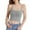 Gray, variant on MESSUEN Camisole Tops for Women Camisole Tops for Women Built in Bra Square Neckline Camisole Solid Color with Chest Pad Bra One Tank Sling Tops for Women Summer Blouses for Women Beige L