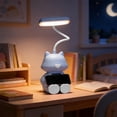 thumbnail image 6 of Cute Rechargeable Desk Lamp with Phone Stand for Bedroom Reading Nightstand Decor, 6 of 6