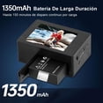 thumbnail image 4 of Camara de Accion, Camara para Moto 4K30FPS, Camara Deportiva 16M con EIS, Bater&iacute;a de 1350 mAh, Gran Angular de 170&deg;, WiFi Remoto, 2" Pantalla, C&aacute;mara de Acci&oac, 4 of 9