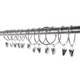 thumbnail image 4 of GROWTH TANK 12 Pieces Rustproof Iron Curtain Rings with Opening Design Inner Dia. Inner Dia. 38mm, 4 of 9