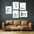 thumbnail image 4 of Americanflat 16x20 Picture Frame with Polished Plexiglass with 11x14 Mat 5 Pack Display Photo Frames - Silver, 4 of 8