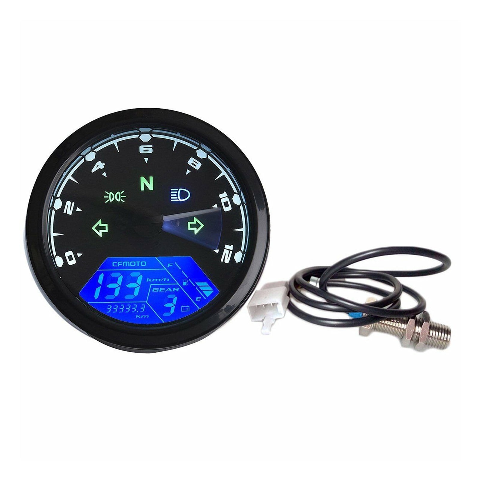Instruments & Gauges Universal Motorcycle Speedometer Tachometer
