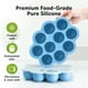 thumbnail image 3 of Contenedor de Alimentos KeaBabies Bandeja de Silicona 2oz x10, 3 of 9