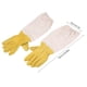 thumbnail image 5 of Guante de apicultura ANGGREK par de guantes Protectores Manga Larga Elásticos color Amarillo y blanco, 5 of 8