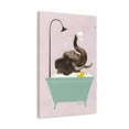 thumbnail image 4 of Funny Elephant Bath Canvas Wall Art for Home Decor Ready-to-Hang, 4 of 7