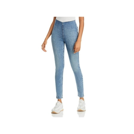 RAG & BONE Womens Blue Stretch Pocketed Skinny High Waist Jeans XS