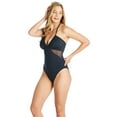 thumbnail image 3 of Bleu Swimwear Don t Mesh With Me Halter One Piece Tank With Removable Cups 10, 3 of 4