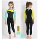 thumbnail image 3 of Soidarity Traje de neopreno para niños de 2,5 MM, cuello , una pieza, manga larga, a prueba de sol, traje de baño elástico para niñas, ropa Deportes acuáticos, 3 of 6