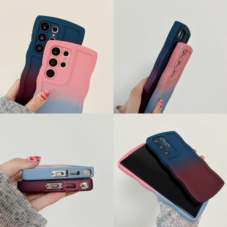 Dteck for Samsung Galaxy Note 20 Ultra Phone Case, Cute Gradient