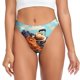 thumbnail image 1 of Balery Colorful Travel Luggage Gear Tangas de Algodón para Mujer con Estampado – Ropa Interior Sexy, Transpirable, G-string-Medium, 1 of 6