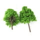 thumbnail image 5 of 50x Mini Modelos Árbol de Ciprés de Escala 1/150 para Modelismo Paisajismo Layout Diorama Sunnimix Tren Árbol del paisaje ferroviario, 5 of 8