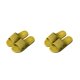 thumbnail image 4 of Minnieouse Zapatilla de baño de PVC Zapatillas de ducha impermeables y antideslizantes Zapatillas MÚLTIPLES OCASIONES Amarillo 2Conjunto, 4 of 6