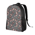 thumbnail image 2 of Fotbe Hedgehogs and Flowers1 Mochila de Viaje para Laptop, Mochila Ejecutiva Delgada y Resistente 15.6", 2 of 8
