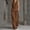 Brown women's 2 piece lounge set a1, variant on Cagogo Women's 2 Piece Sleeveless Tank Top Wide Leg Pants Set Casual Boho Beach Outfits Loose V Neck Tops Comfy Pants Matching Lounge Sets Tracksuits Summer Travel Cruise Clothes, Green M