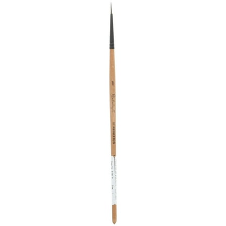 UPC: 0757063645739 | Princeton Brush Catalyst Polytip Short Handle Bristle Brush  Round  1