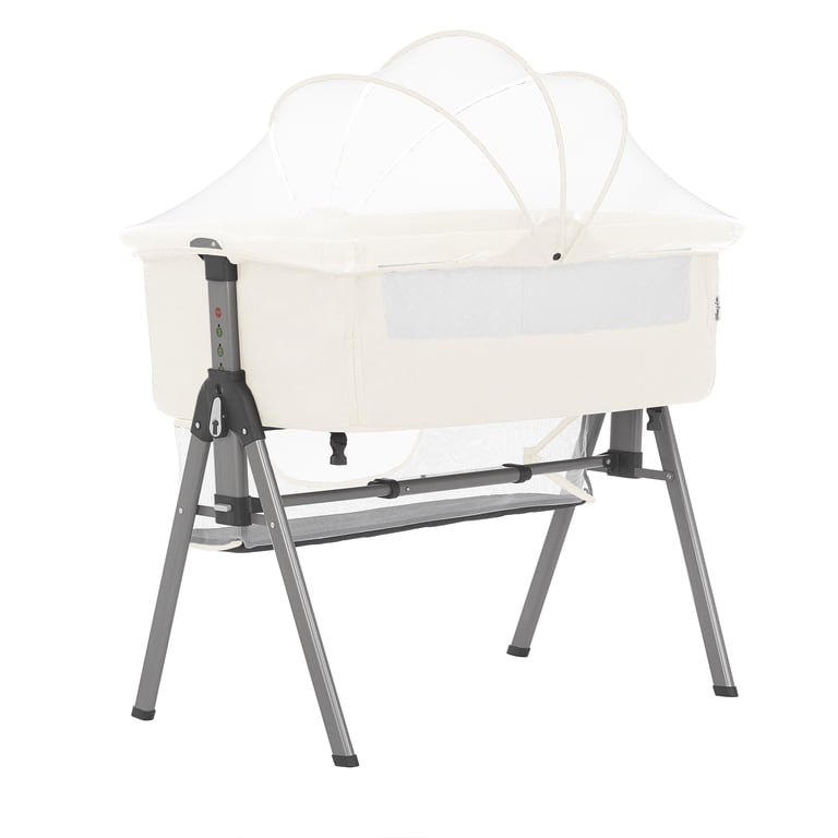 Bedside Bassinet with Adjustable Heights and Carry Bag photo 1