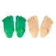 thumbnail image 1 of 2 pares de pantuflas con para vestir, zapatos de utilería, sandalias divertidas para fiestas para adultos, y hombres jinwen pies falsos zapatillas, 1 of 7