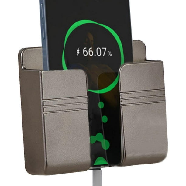 Fovolat Wall Phone Charging Shelf Phone Charger Stand Wall Mount Cell