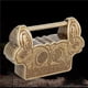thumbnail image 4 of Cerradura Antigua Con Patrón De Conejo Doble, Cerradura De Oreja De Conejo Antigua De Estilo Chino Para Cajones, Puertas De Armario, Archivadores, Cajas De Joyería Scienceny HA015728-00, 4 of 7